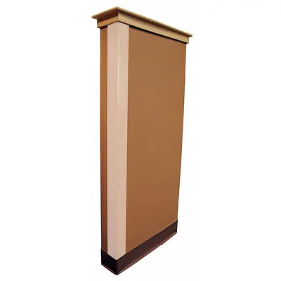 OEM Corner Guard: PVC - PVC Adhesive-Ready Corner Guards