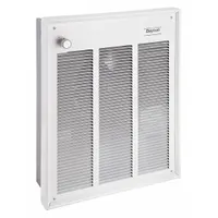 DAYTON Recessed Electric Wall-Mount Heater: 1500 W/3000 W, 277V AC, Single Phase, 277V AC, 1-phase