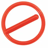 PROTO Impact Socket Retaining Pin/Ring: 3/8 in For Drive Size, Resin, Resin, 11/16 in Ring Inner Dia (MPN JRR37567)