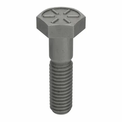 ARMOR COAT Hex Head Cap Screw: Steel, Grade 8, Armor Coat, 3/8"-16, Coarse, 1 1/2 in lg - Grade 8 Steel Hex Head Cap Screws