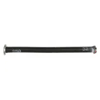 This steel torsion spring features a left-hand wind direction and closed drawbar ends. With a wire diameter of 0.25 in, outside diameter of 2 1/4 in, and 180° deflection angle, it is commonly used in counterbalance systems for sectional overhead doors and similar applications requiring rotational force