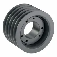APPROVED VENDOR V-Belt Pulley: 5V590, 5 Groove, 5.9 in OD, Bushed Bore, SK, For 5V/5VX Belt Section (MPN 55V590SK)