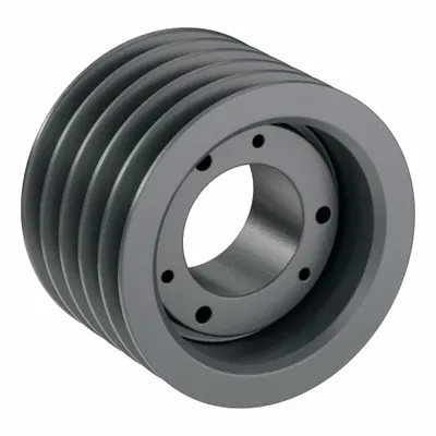 OEM Bushed-Bore Cast-Iron Wedge V-Belt Pulley - Bushed-Bore Cast-Iron Wedge V-Belt Pulleys