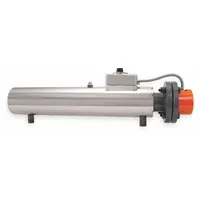 TEMPCO Circulation Heater: 3 Phase, 480V AC, 6,000 W Watt, 3 in Flange Size, 48 W/sq in (MPN CHF02340)