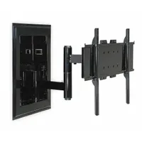 PEERLESS In-Wall TV Mount: Wall, For 46 in to 90 in Screens, Max. 200 lb, Tilting, 45° Down, Gloss (MPN IM760PU)