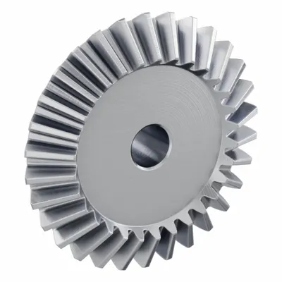 KHK GEARS Bevel Gear: Straight, Gear Ratio 1.5, Module m 3, 30 Teeth, Stainless Steel - Straight Teeth Metric Bevel Gears & Pinions