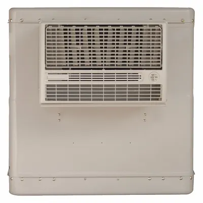 CHAMPION Window Evaporative Cooler: 600 sq ft – 1,100 sq ft, 11 gal Water Capacity - Window Evaporative Coolers