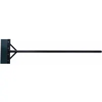 WESTWARD Scraper: Bld. Mat. Carbon Steel, Hdl. Mat. Steel, Flex, Straight Bld. Shape