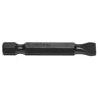 ZEPHYR Power Bit: Power Bit, Slotted Head, Imperial, 8F-10R Bit Industry Size, Std, Hex, Power, 5 PK (MPN E3104X-5PK)