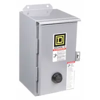 SQUARE D Magnetic Motor Starter: Non-Reversing, 3 Poles, NEMA Size 1, 27 A, 208V AC Coil (MPN 8536SCA3V08)