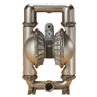 VERSAMATIC Double Diaphragm Pump: 316 Stainless Steel Body, 2 in, NPT Connection, 160 gpm (MPN E2SA5T5S0C-ATEX)
