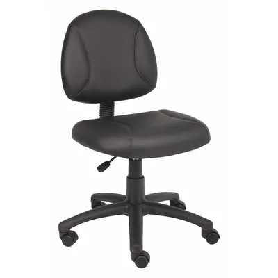 OEM Office Chair: Black - Armless Office Chairs