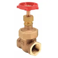 MILWAUKEE VALVE Gate Valve: 1 in, Bronze, Non-Rising, FNPT x FNPT, 400 psi Max. Pressure (CWP) (MPN 1176 1")