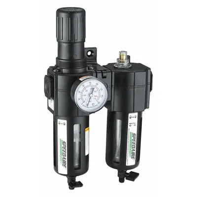 SPEEDAIRE Filter/Regulator/Lubricator: 3/4 in NPT, 186 cfm, 150 psi Max Op Pressure - Speedaire Filter, Regulator & Lubricators (FRLs)