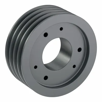 OEM V-Belt Pulley: 3V475 - Bushed-Bore Cast-Iron Wedge V-Belt Pulleys