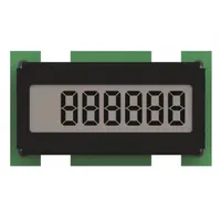 ENM Electronic Counter: Digital Counters, Front Panel Mounting, 3/4 in x 1 3/8 in, LCD, Tab, C1101BB