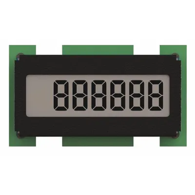 ENM Electronic Counter: Digital Counters, Front Panel Mounting, 3/4 in x 1 3/8 in