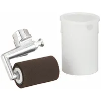 Stencil Roller: Stencil Roller, 4 1/4 in Overall Lg, Neoprene, 2 in Repl Head Dia (MPN 33575)