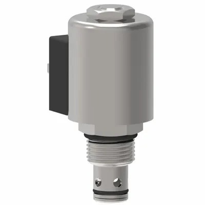 CHAR-LYNN Pressure Control Valve: Screw-In, Screw Adjustment, C-10-3 Valve Cavity Size - Pressure Control Cartridge Valves