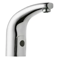 CHICAGO FAUCETS Bathroom Sensor Faucet: HyTronic Traditional, Cast Brass, Polished Chrome Finish (MPN WWG116.101.AB.1T)