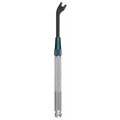 MOODY TOOL Open End Wrench: Alloy Steel, Black Oxide, 3/32 in Head Size, 3 in Overall Lg - SAE, Single End, Open End Wrenches with Interchangeable Handle