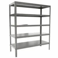 DURHAM MFG Metal Shelving: Standalone, Extra-Heavy-Duty, 60 in x 24 in, 72 in Overall Ht, 5 Shelves (MPN HDS-246072-95)