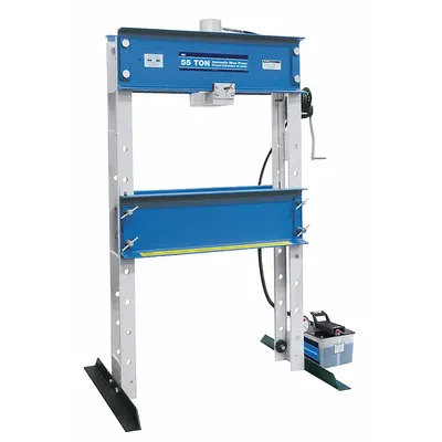 OTC Hydraulic Press: Air, H-Frame, 55 ton (MPN 1847). Key specifications — attr1088151: OTC. - Air-Operated H-Frame Hydraulic Presses