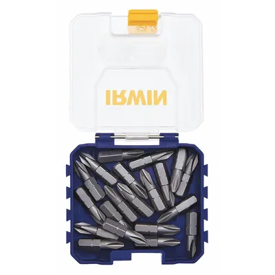 IRWIN Insert Bit: Insert Bit, Imperial/Metric, PH2 Bit Industry Size, #2 Bit Size - Insert Bits
