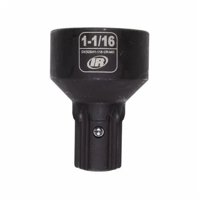 INGERSOLL RAND Impact Socket: SAE, 1 1/16 in Socket Size, 6-Point, Std - Insider & DXS Impact Sockets