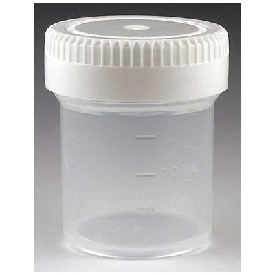 GLOBE SCIENTIFIC Laboratory Jar: Polypropylene, Polyethylene, 0.7 fl oz, 35 mm Body Dia - Polypropylene Lab Jars
