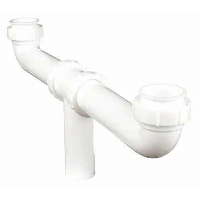 OEM Center Outlet Waste Tee: Plastic - Drain Tees