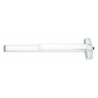 VON DUPRIN 99EO-F 3 US28 Rim Exit Device, Aluminum, Touchbar, 3 ft Door Width - Rim Push Bars