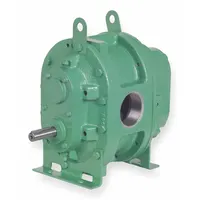 Positive Displacement Blower: Vertical Bottom Hand, 2 in (F)NPT, 0.42 cu in/rev Displacement