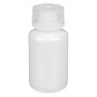 APPROVED VENDOR Reagent Bottle: HDPE, 60 mL, 2 fl oz, Closure Included, Colorless, 28-415 mm (MPN 6FAJ6)