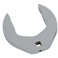 PROTO Crowfoot Socket Wrench: Alloy Steel, Chrome, 3/8 in Drive Size, 2 13/16 in Head Size (MPN J4990CF)