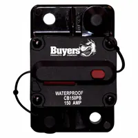 Automotive Circuit Breaker: CB, 42V DC, 150 A at 42V DC, Stud (MPN CB150PB)