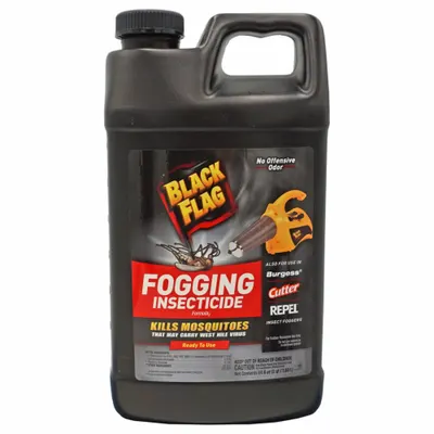 BLACK FLAG Flying Insect Killer: For Use On Flying Insects, Jug, 64 oz Container Size - Insecticides for Flying Insects