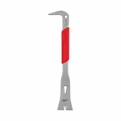 MILWAUKEE Molding Puller: Claw End, 2 in Overall Lg, 2 1/2 in Bar Wd, 3 1/4 in End Wd - Rolling-Head Pry Bars