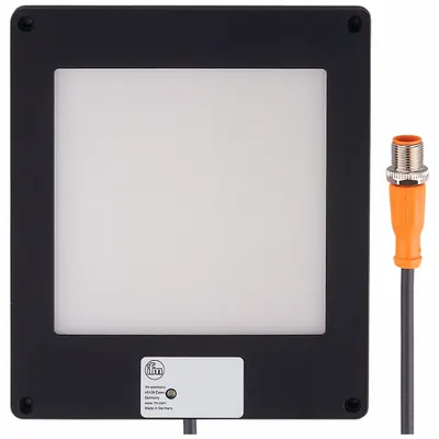 IFM Backlight Illumination Unit: Infrared Light, 100 mm x 100 mm Field, M12 Connector - Backlight Illumination Units