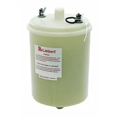 Replacement tank for humidifiers using steam media. Compatible with DataMate model and part number 116K73. Overall dimensions: 9 in width, 13 in height, 9 in depth. Used in HVAC systems for humidity control in conditioned spaces.