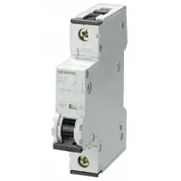 SIEMENS IEC Supplementary Protector: 13 A Amps, 72V DC, 10kA at 230/400V AC, Screw Clamp, 5SY4, B (MPN 5SY41136)