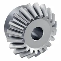 Bevel Gear: Straight, Gear Ratio 1.5, Module m 2.5, 20 Teeth, Stainless Steel, 12 mm Bore Dia (MPN SUB2.5-2030)