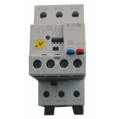 EATON Overload Relay: Electronic Protection, 3 Poles, 1NO/1NC, Phase Loss Sensitivity - IEC Electronic Overload Relays