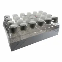 Media Bottle: PETG, 8.45 fl oz Capacity - oz, 250 mL Capacity - mL, Closure Included, Sterile, HDPE (MPN CH5204PK24)