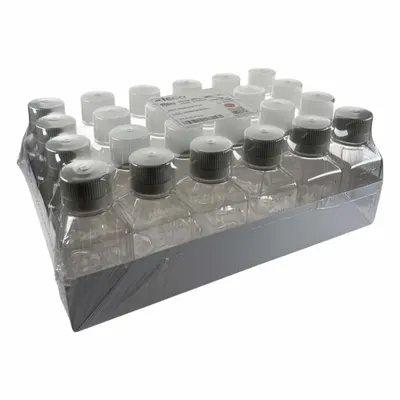OEM Media Bottle: PETG, 8.45 fl oz Capacity - oz, 250 mL Capacity - mL, Closure Included - Plastic Lab Media Bottles