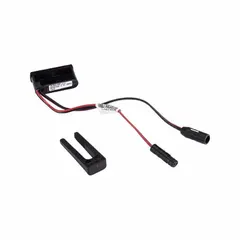 Plastic sensor assembly with clip for automatic flush valves. Compatible with SLOAN EAF-350 series. Used to restore touchless operation in commercial toilets and urinals.
