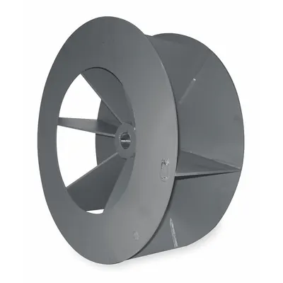 Dayton Replacement Blower Wheel: Radial, 15 5/8 in Dia, CW/CCW, Steel Wheel, 1 Inlets - Radial Blade Blower Wheels