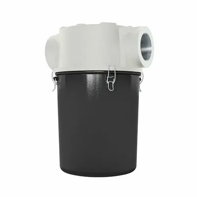 SOLBERG Vacuum Filter: 5 micron Rating, 99% Efficiency, 13 1/2 in Outside Dia - T-Style Vacuum Pump Inlet Filters