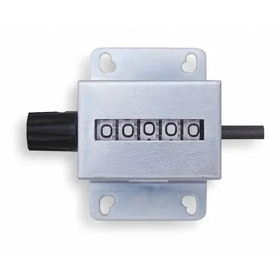 ENM Mechanical Counter: Top Coming (TC)/Top Going (TC), Top Coming (TC), Base Mounting - Mounted Mechanical Counters