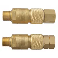 VICTOR Hose Quick Connect: UNF, 9/16"-18, 2 PK (MPN 0656-0000)